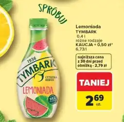 Carrefour Lemoniada Tymbark oferta