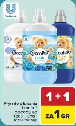 Carrefour Płyn do płukania tkanin COCCOLINO oferta
