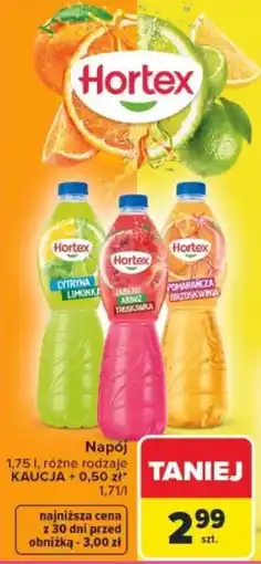 Carrefour Napój Hortex oferta