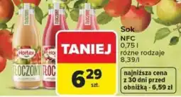 Carrefour Sok NFC Tłoczony oferta