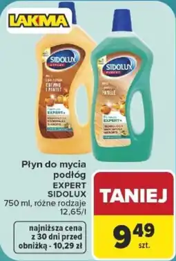 Carrefour Płyn do mycia podłóg EXPERT SIDOLUX oferta