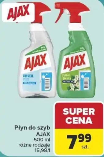 Carrefour Płyn do szyb AJAX oferta