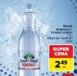 Carrefour ŻYWIEC ZDRÓJ MINERALS+ oferta
