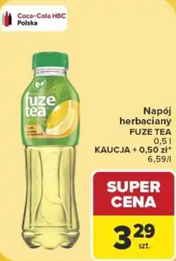 Carrefour Napój herbaciany FUZE TEA oferta