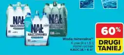 Carrefour Woda mineralna Naleczowianka oferta