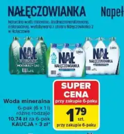 Carrefour Woda mineralna NAŁĘCZOWIANKA oferta