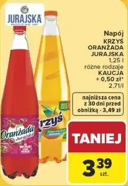 Carrefour Napój KRZYŚ ORANŻADA JURAJSKA oferta