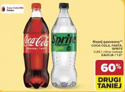 Carrefour Napój gazowany COCA-COLA, FANTA, SPRITE oferta