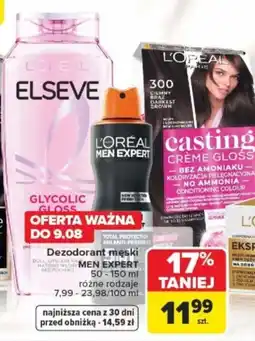 Carrefour Dezodorant męski Men Expert oferta