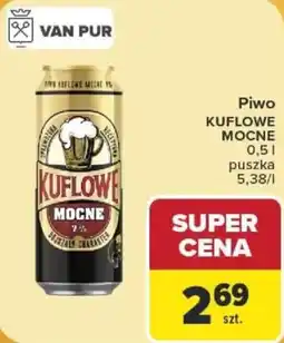Carrefour Piwo Kuflowe Mocne oferta