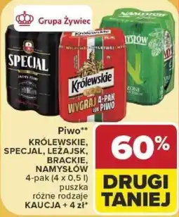 Carrefour Piwo Królewskie oferta