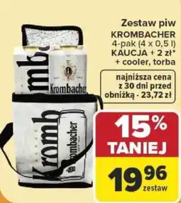 Carrefour Zestaw piw KROMBACHER oferta