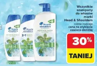 Carrefour Szampon do włosów Head & Shoulders oferta