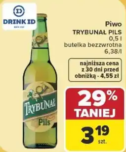 Carrefour Piwo TRYBUNAL Pils oferta