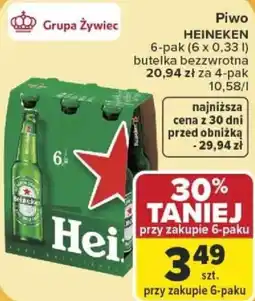Carrefour Piwo HEINEKEN oferta
