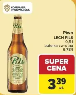 Carrefour Piwo LECH PILS oferta