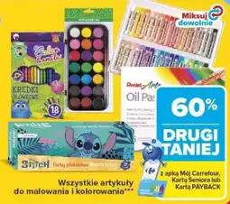 Carrefour Artykuły do malowania i kolorowania oferta