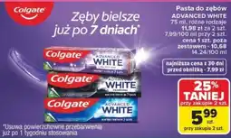 Carrefour Pasta do zębów Colgate Advanced White oferta