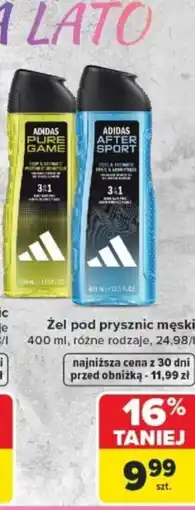 Carrefour Żel pod prysznic męskie Adidas oferta