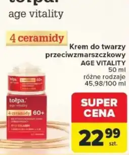 Carrefour Krem do twarzy przeciwzmarszczkowy AGE VITALITY tołpa oferta