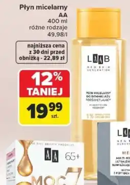 Carrefour Płyn micelarny AA oferta