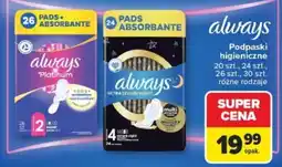 Carrefour Podpaski higieniczne oferta