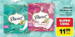 Carrefour Wkładki higieniczne Discreet oferta