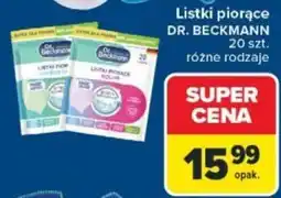 Carrefour Listki piorące DR. BECKMANN oferta