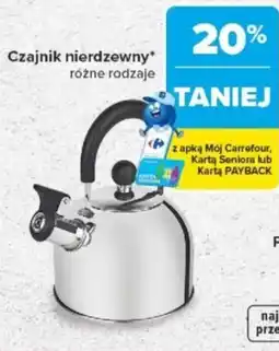 Carrefour Czajnik nierdzewny oferta