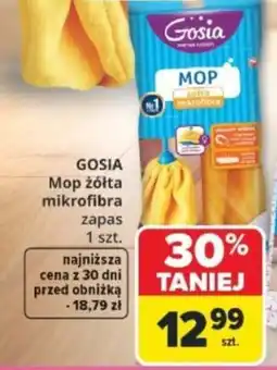 Carrefour Mop żółta mikrofibra GOSIA oferta