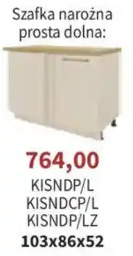 Meble Bodzio Szafka narożna prosta dolna oferta