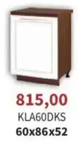 Meble Bodzio KLA60DKS oferta