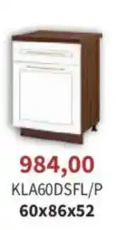 Meble Bodzio KLA60DSFL/P oferta