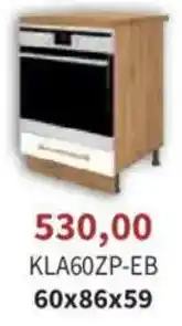 Meble Bodzio Kuchenka z piekarnikiem KLA60ZP-EB oferta
