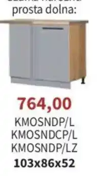 Meble Bodzio Szafka kuchenna prosta dolna oferta