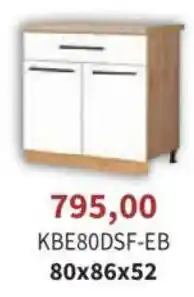 Meble Bodzio KBE80DSF-EB oferta