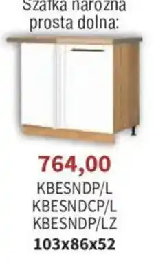 Meble Bodzio Szafka narożna prosta dolna oferta