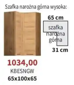 Meble Bodzio Szafka narożna górna wysoka oferta
