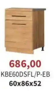 Meble Bodzio KBE60DSFL/P-EB oferta