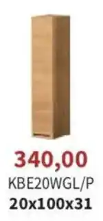 Meble Bodzio KBE20WGL/P oferta