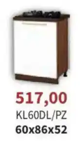 Meble Bodzio Kuchenka gazowa KL60DL/PZ oferta