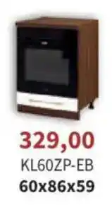 Meble Bodzio Kuchenka elektryczna KL60ZP-EB oferta