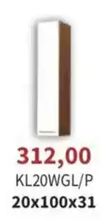 Meble Bodzio KL20WGL/P oferta