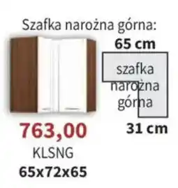 Meble Bodzio Szafka narożna górna oferta