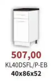 Meble Bodzio KL40DSFL/P-EB oferta