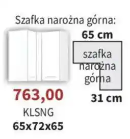 Meble Bodzio Szafka narożna górna oferta