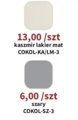 Meble Bodzio kaszmir lakier mat COKOL-KA/LM-3 oferta