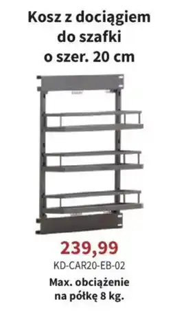 Meble Bodzio Kosz z dociągiem do szafki oferta