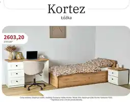 Meble Bodzio Kortez łóżko oferta