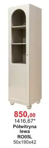 Meble Bodzio Półwitryna lewa RO05L oferta